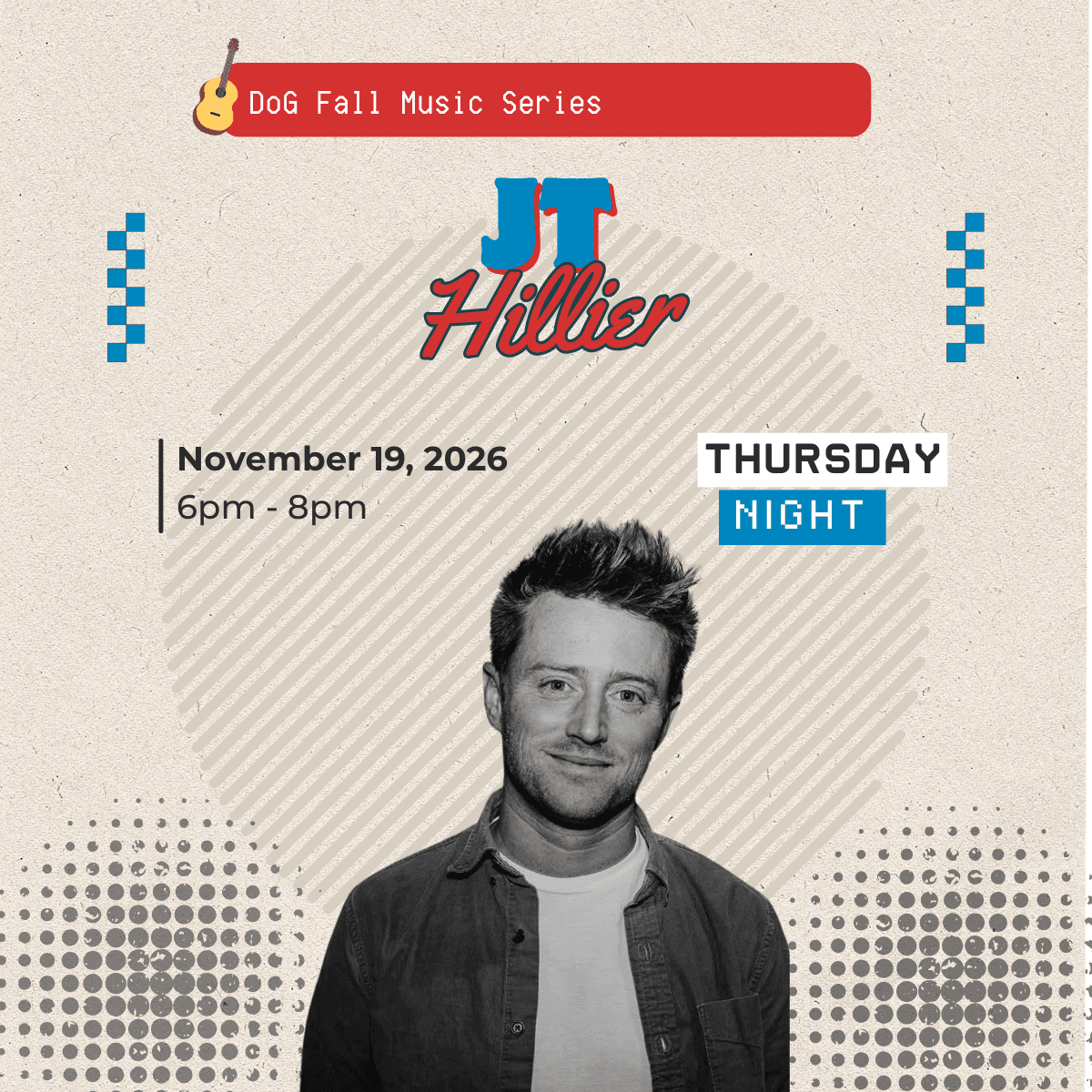 Fall Music Series: JT Hillier
