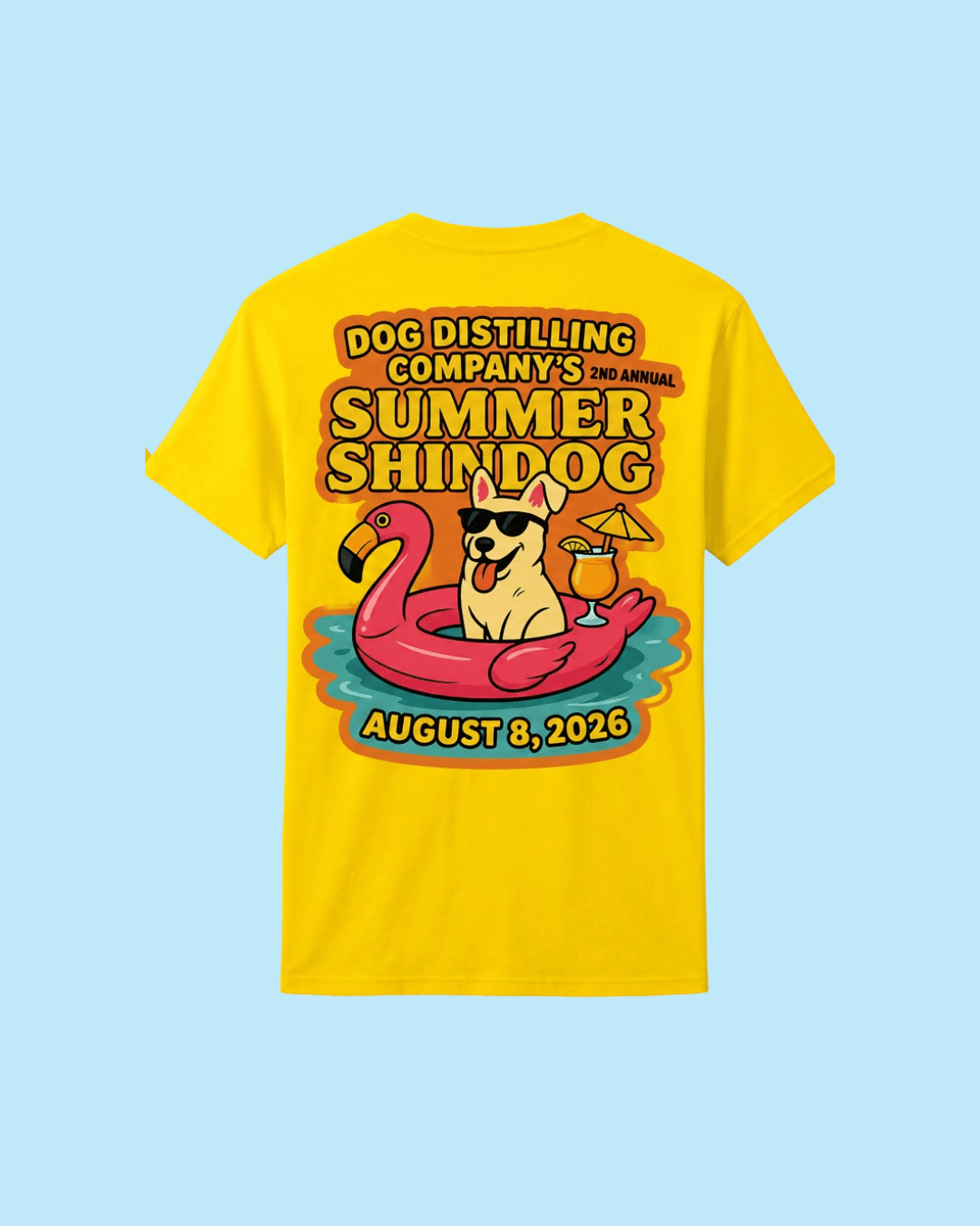 2nd Annual ShinDoG T-Shirt (Yellow)