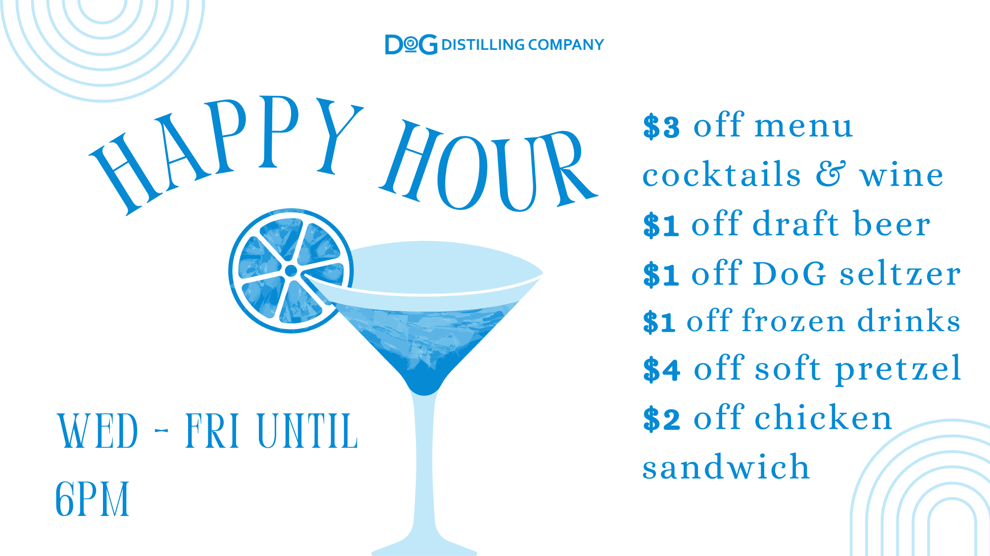 Happy Hour Specials